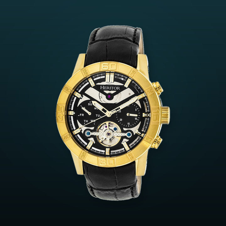 Hannibal Gold/Black | Black Dial
