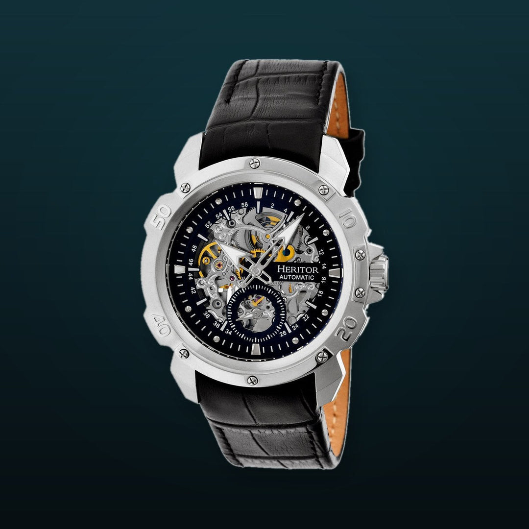 Conrad Silver/Black | Black Dial