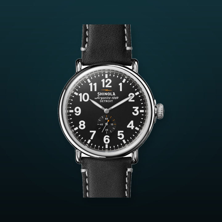 Runwell 47 black | Black Dial