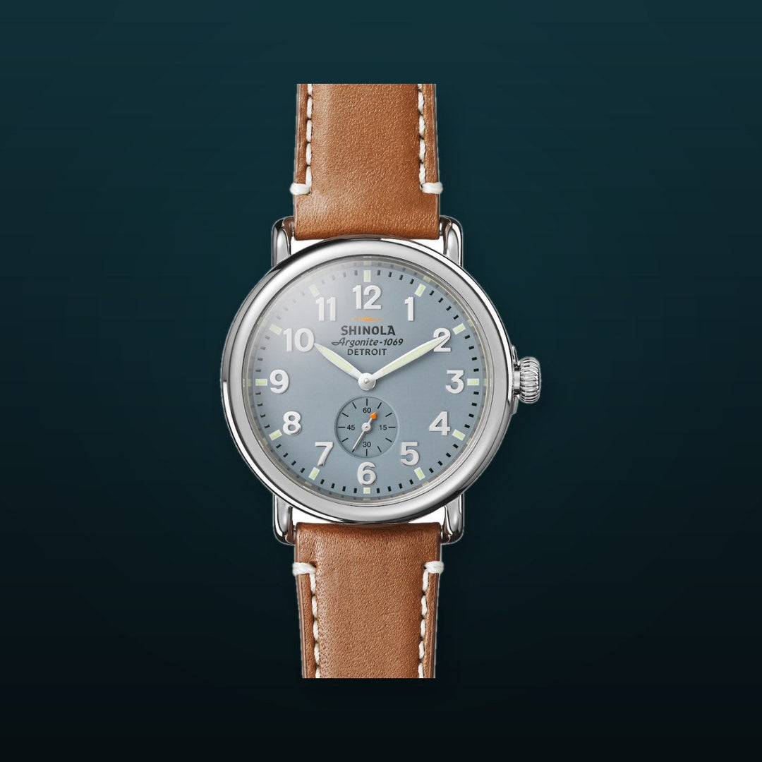 Runwell 41 Blue Blue Dial
