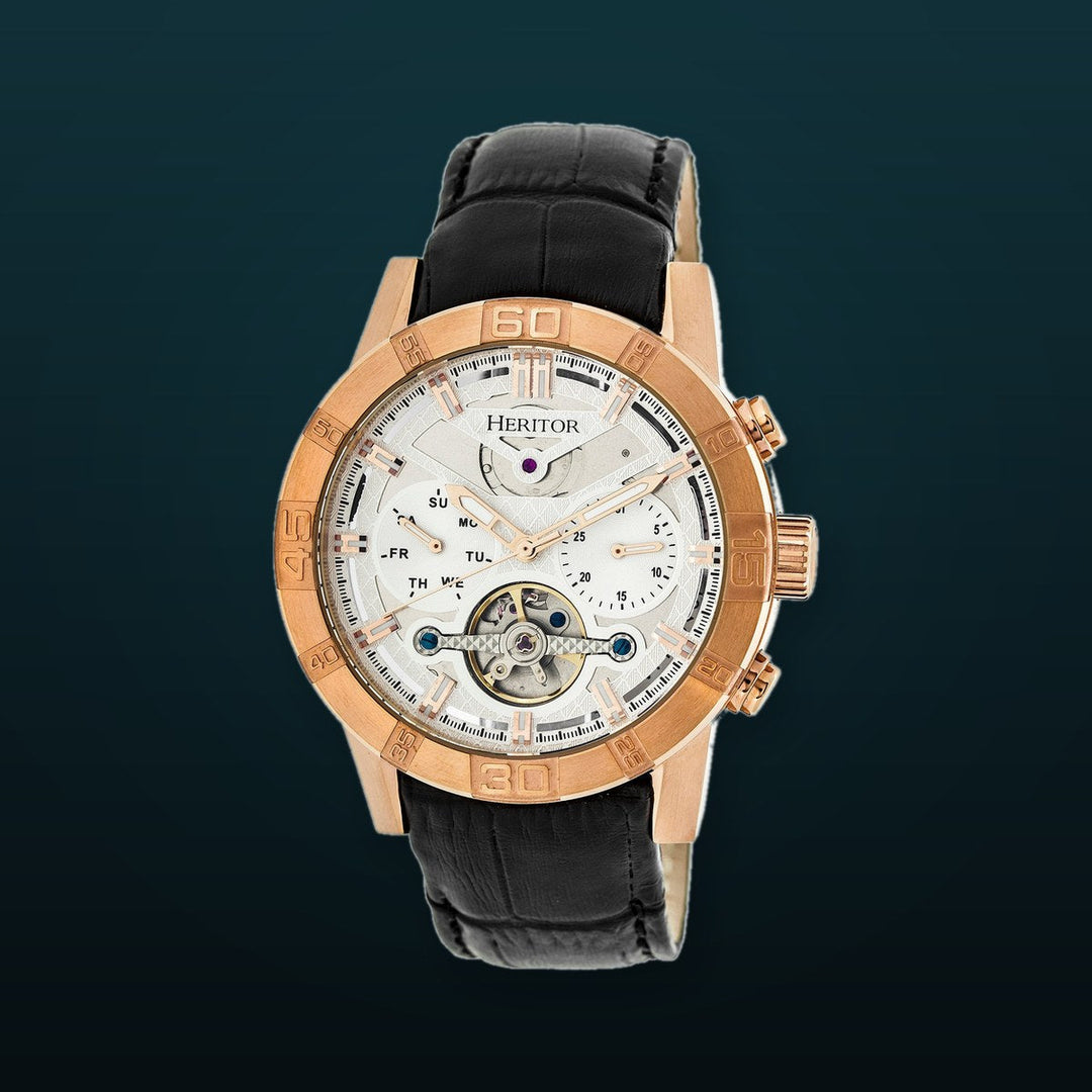 Hannibal Rose Gold/Silver | Silver Dial