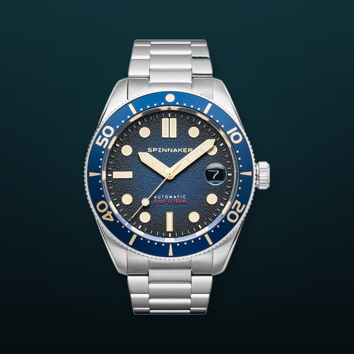 Croft Midsize Blue / Stainless Steel | Blue Dial