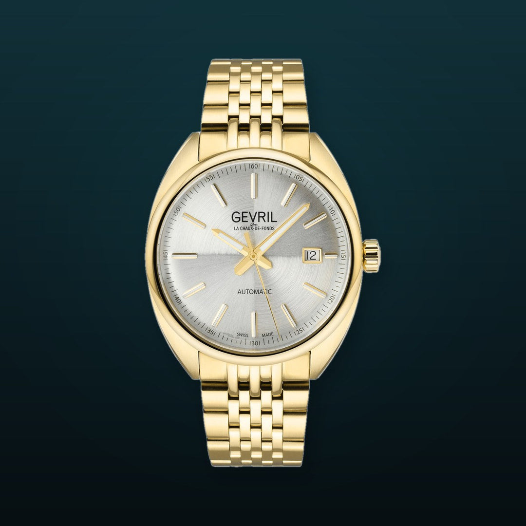Five Points Gevril Five Points Dress Watch Sellita SW200 | Silver Dial