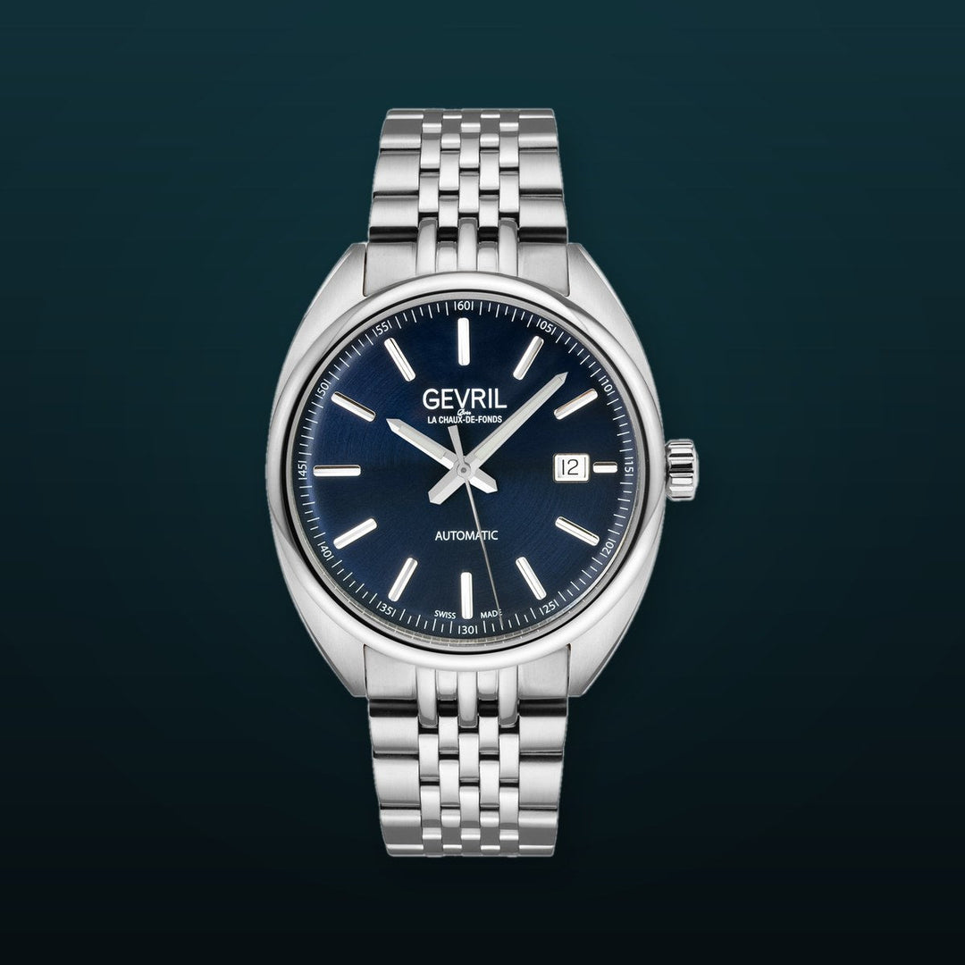 Five Points Gevril Selita SW200 Swiss Made Five Points Watch | Blue Dial