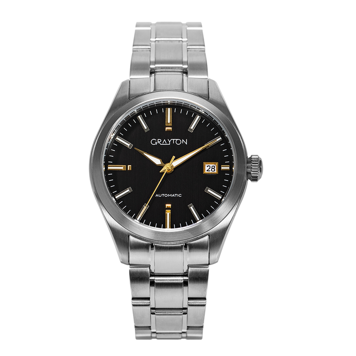 Elegant Sport Black / Bracelet Black Dial