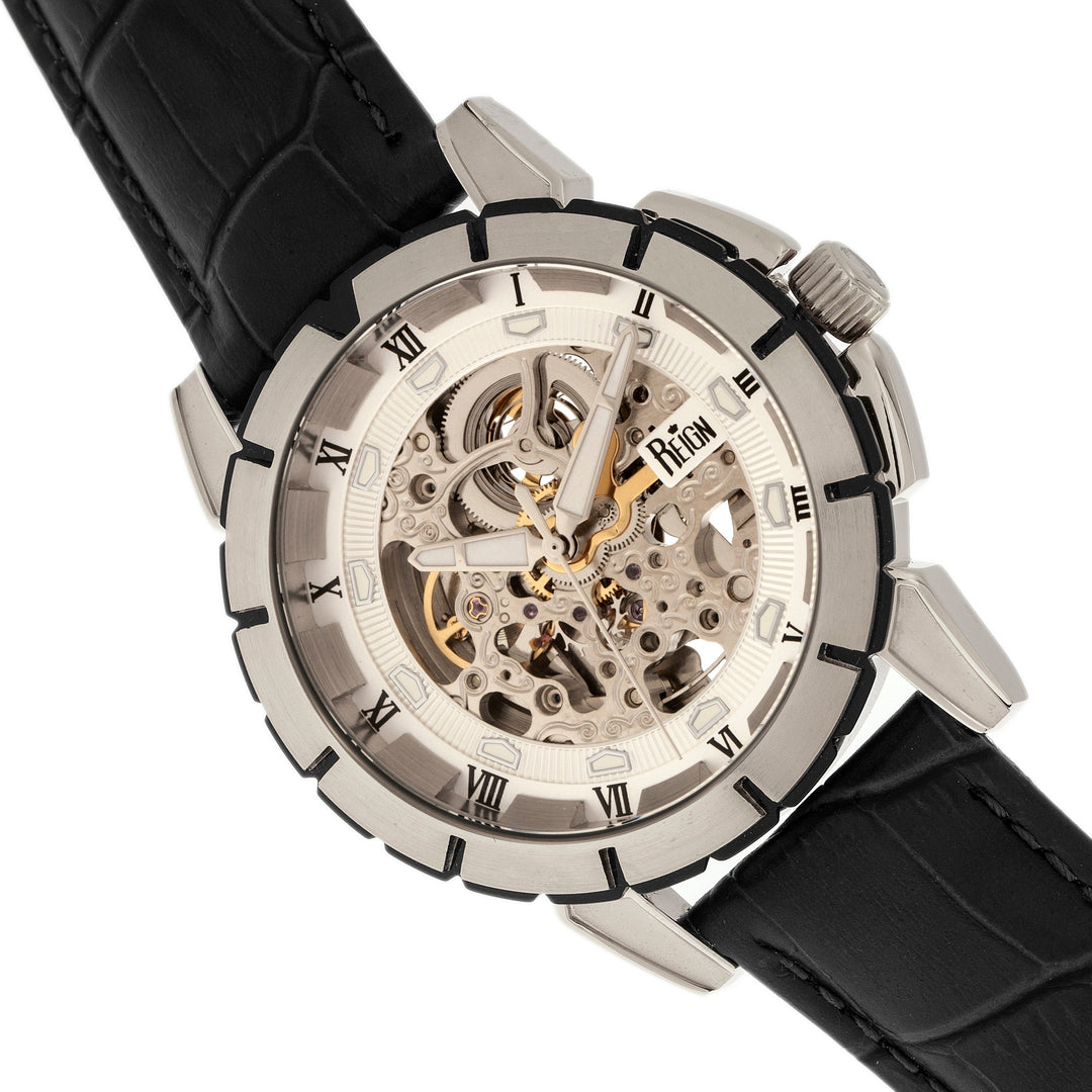 Philippe Black/White | Silver Dial