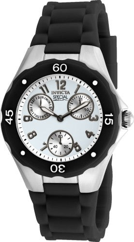 Angel 38mm / White / Black | White Dial