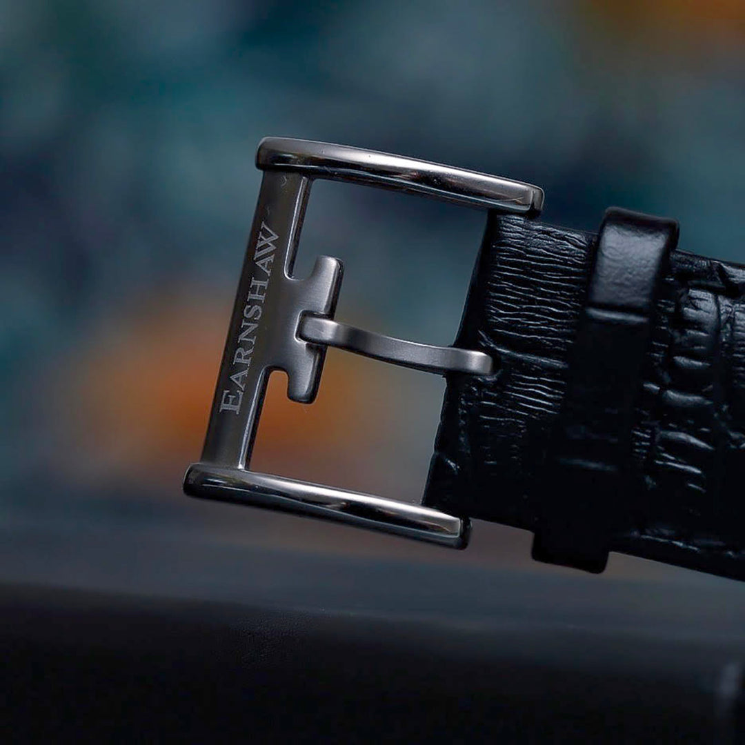 Thomas Earnshaw Beaufort Anatolia Automatic Silver / Leather | Silver Dial
