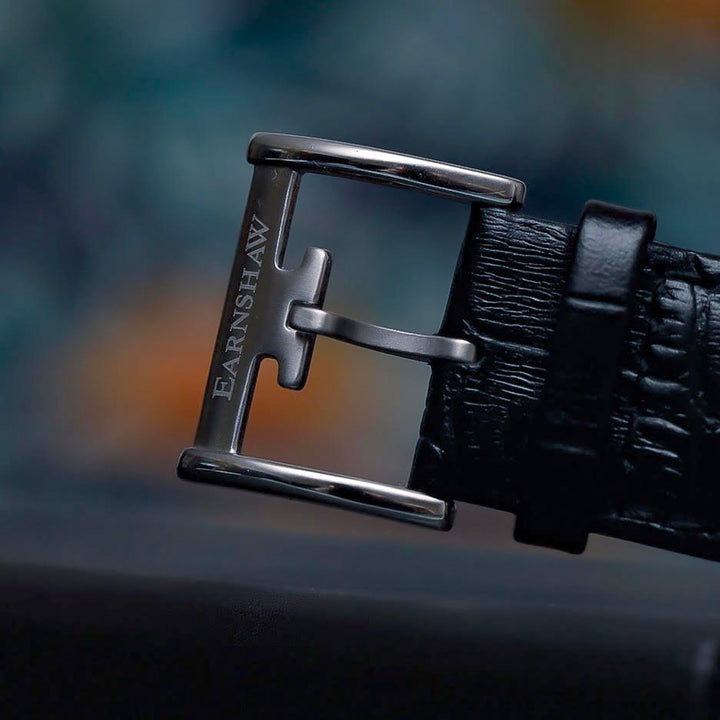 Thomas Earnshaw Beaufort Anatolia Automatic Silver / Leather | Silver Dial