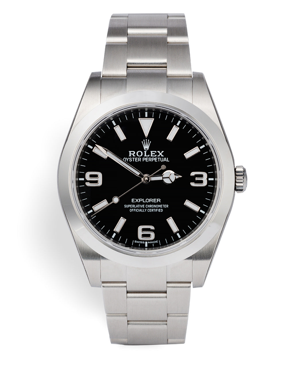 Explorer Black | BLACK INDEX Dial