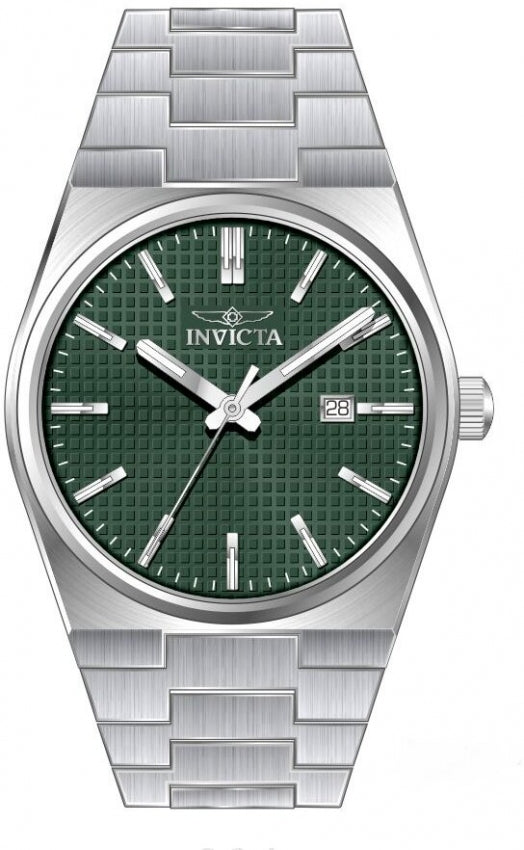 Speedway Chronograph Green Dial / Silver Stainless Steel Bracelet Green Dial