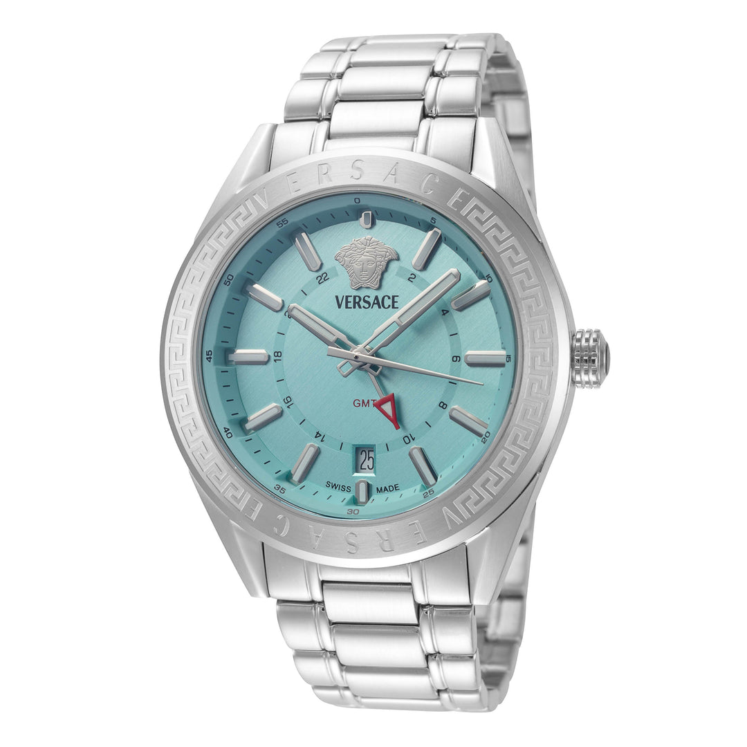 V-Code 42mm / Turquoise / Silver | turquoise Dial