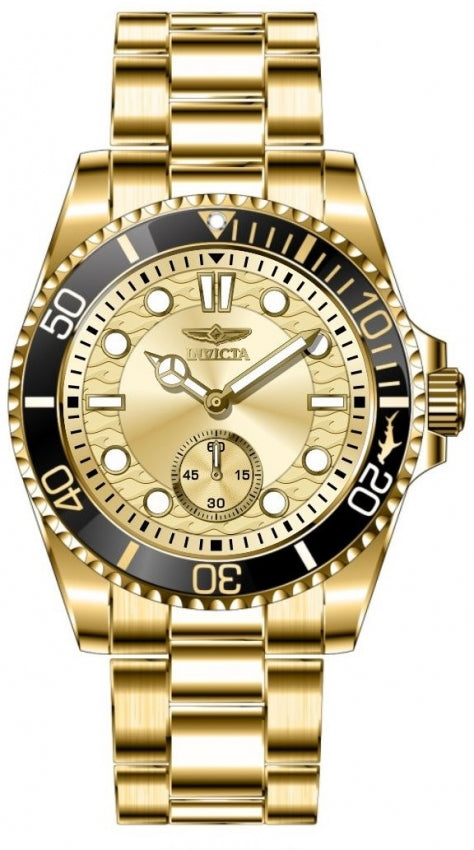 Pro Diver Men Gold-Tone Dial / Gold-Tone Stainless Steel Bracelet Gold-tone Dial