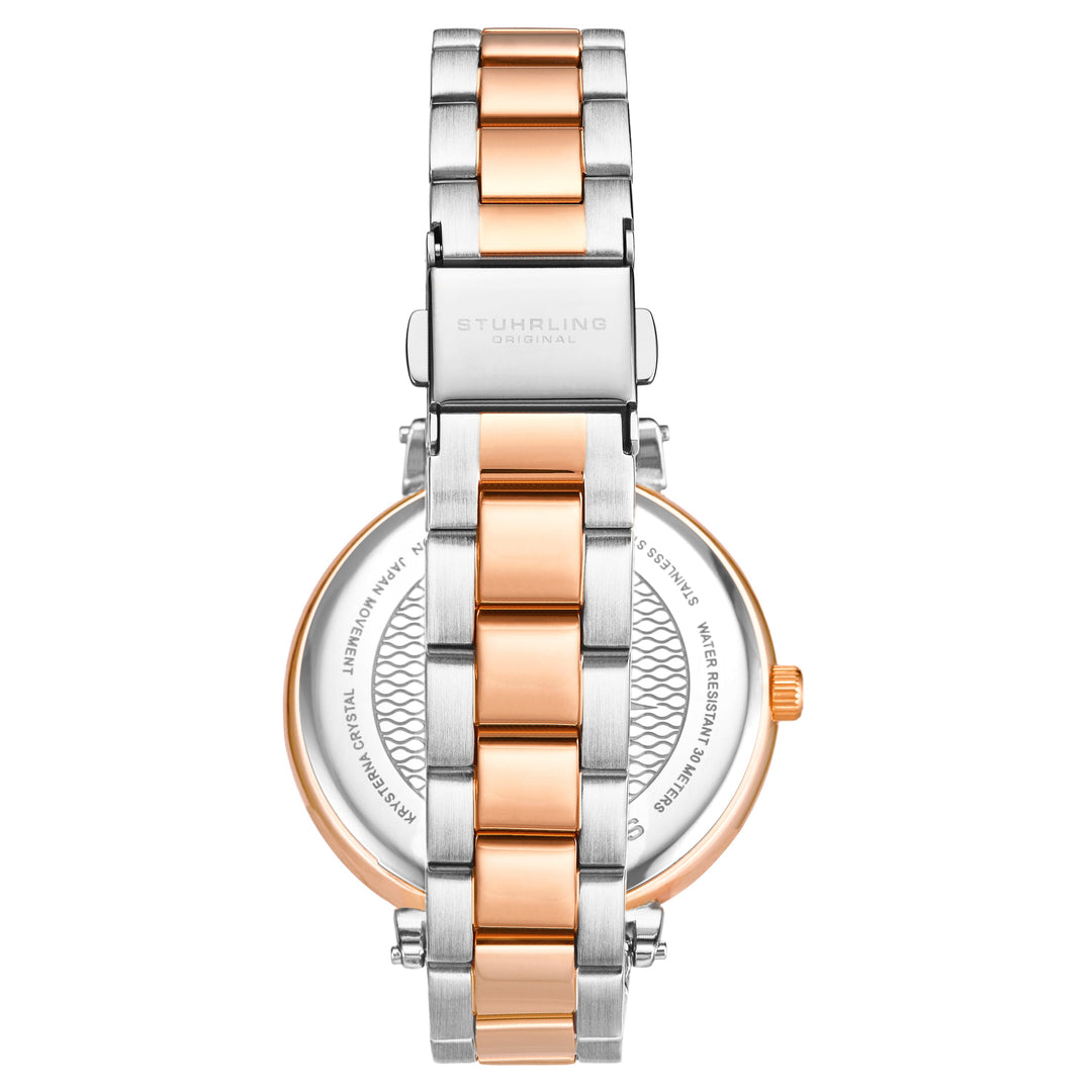 Aria Quartz Classic Rose/Stainless Silver Dial