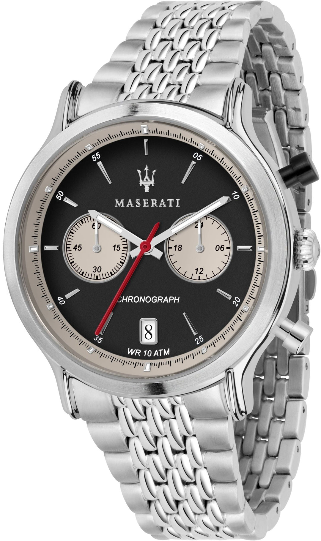 RACING Black / Stainless Steel | Black Dial