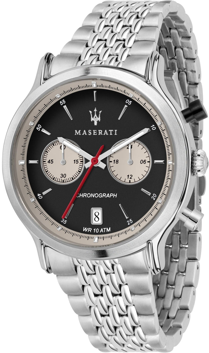 RACING Black / Stainless Steel | Black Dial