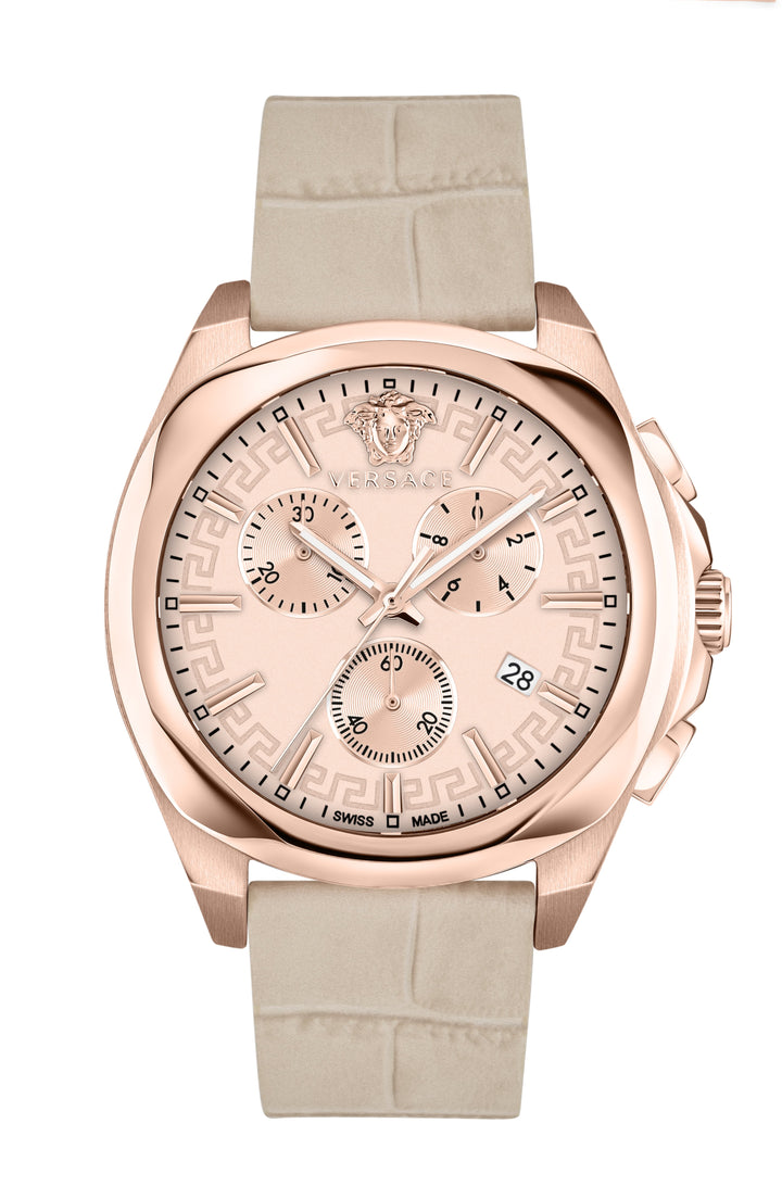 Medusa Chrono 40mm / Ivory / White | Ivory Dial