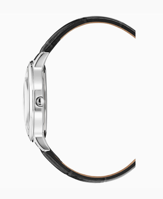 Genesis Black-tone White White Dial