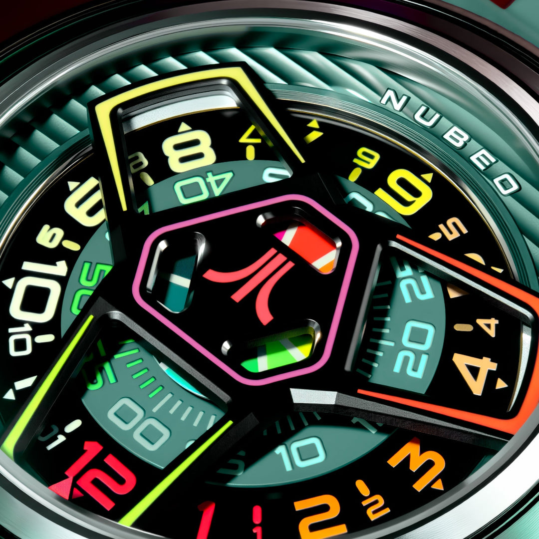 Ventana Automatic Atari Retro Gamer Limited Edition Green / Rubber Strap | Green