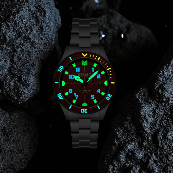 Recon Diver Automatic Red / Stainless Steel | Red Dial