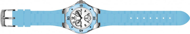 Angel White Dial / Blue Silicone Strap White Dial