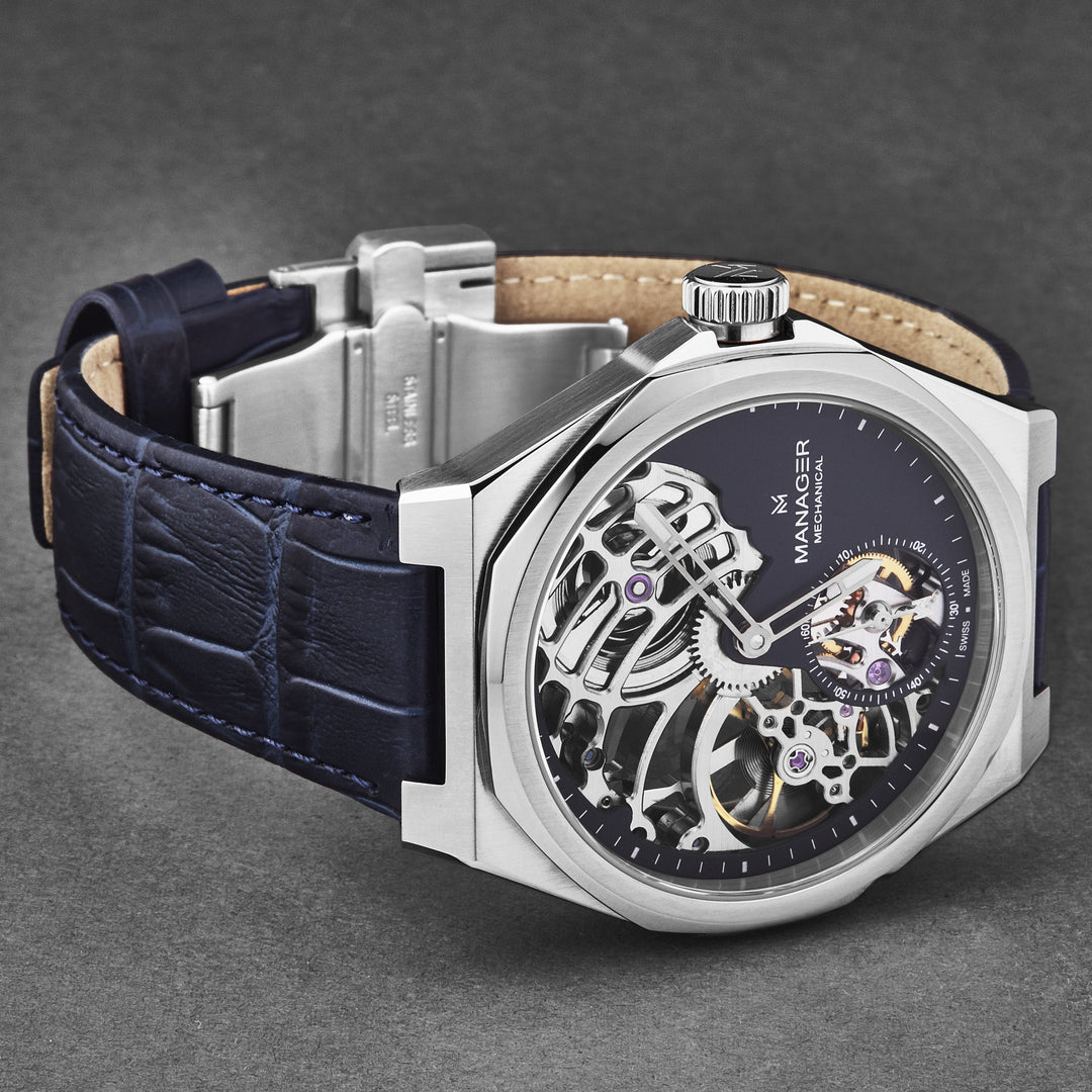 Revolution MAN-RM-03-SL / Blue | Blue Dial