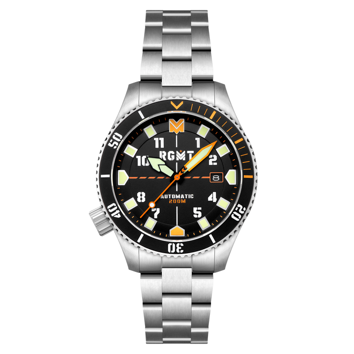Recon Diver Automatic Black / Stainless Steel | Black Dial