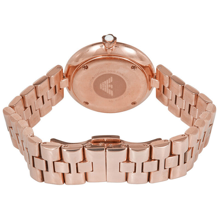 Arianna Mother-Of-Pearl Dial / Rose Gold-Tone Stainless Steel Bracelet Mother-of