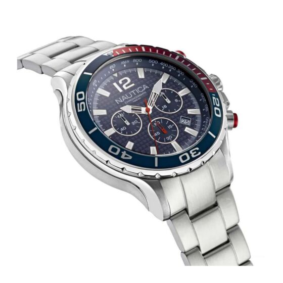 NAUTICA SPORTY Silver / Stainless Steel | Blue Dial