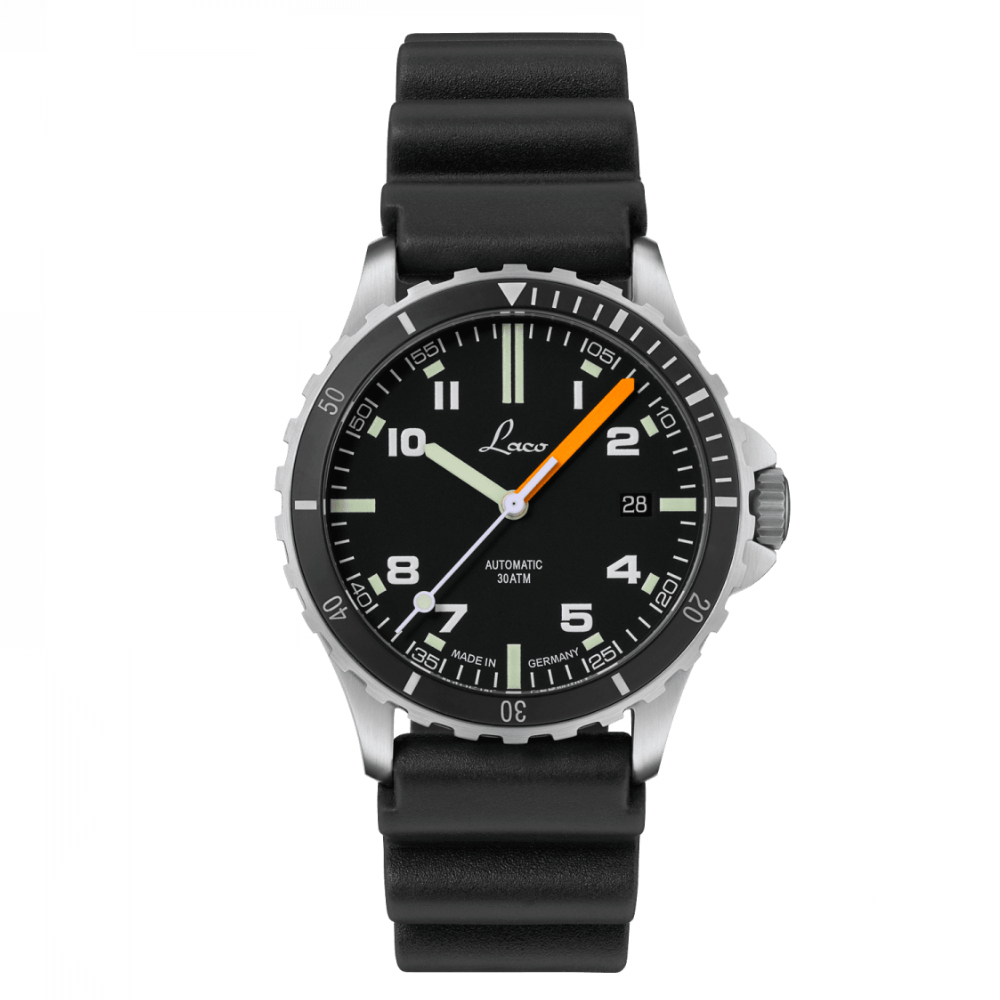 Himalaya 39 Black Rubber Black Dial