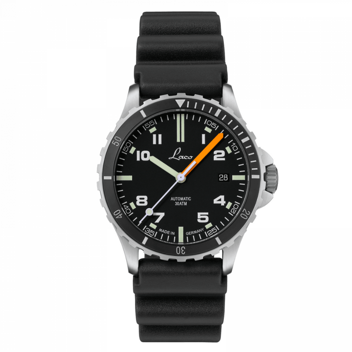Himalaya 39 Black Rubber Black Dial