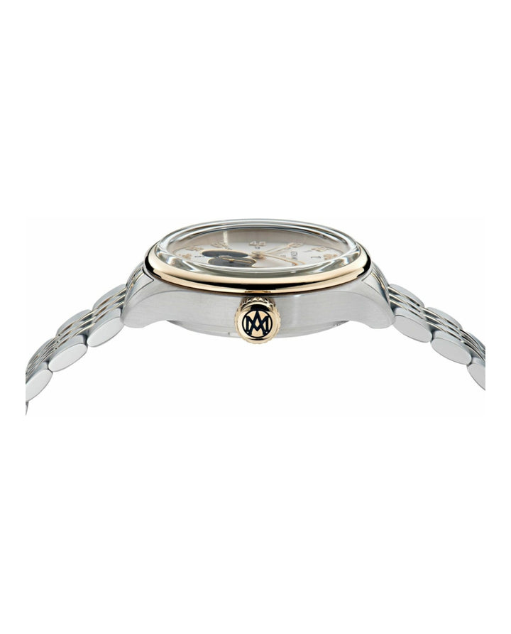 TS1 Automatic Two-Tone Partial Skeleton Automatic Bracelet Silver Dial