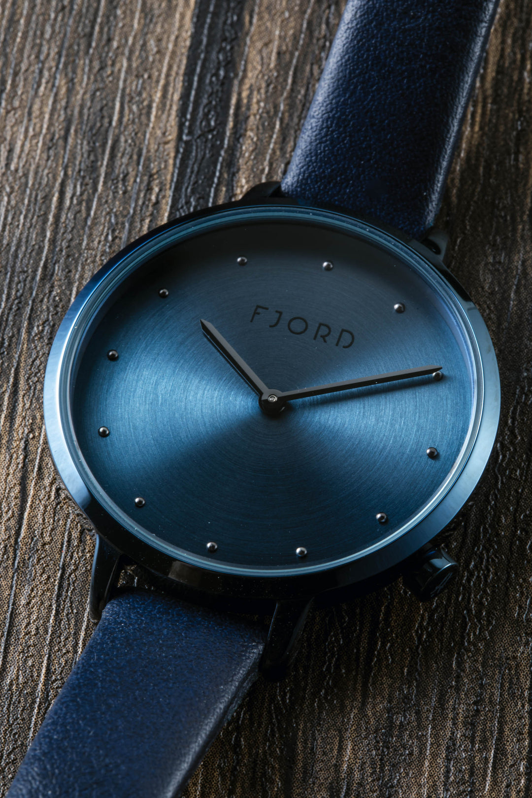Ripple Blue / Leather | Blue Dial