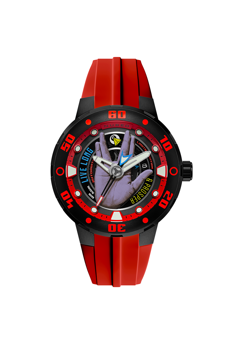Mariner Automatic Star Trek Live Long & Prosper Limited Edition Red / Silicone |