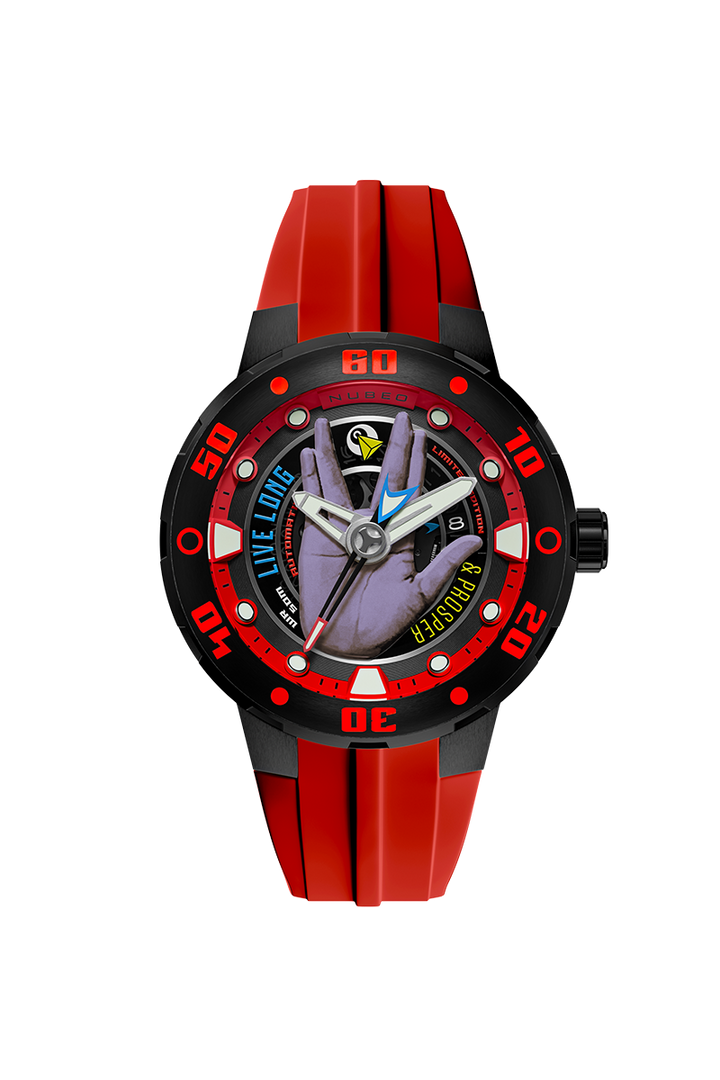 Mariner Automatic Star Trek Live Long & Prosper Limited Edition Red / Silicone |
