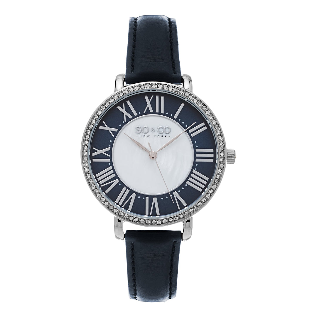 Chelsea 5090 Silver | White Mother of Pearl Dial