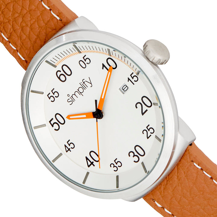 The 7100 Brown/Silver | Silver Dial