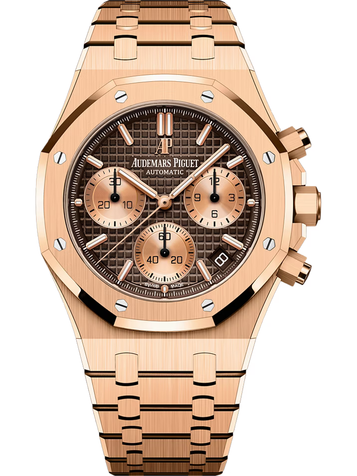 AP - Royal Oak - 41mm Self-Winding Flyback Chronograph Rose Gold