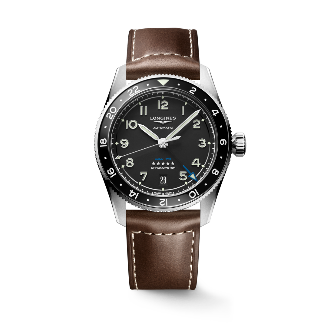 Spirit Zulu Black / Leather | Black Dial