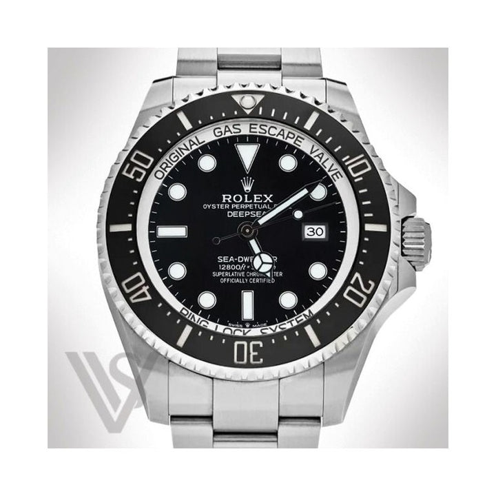 Rolex Oystersteel Deepsea - Black Dial - Oyster Bracelet 44mm 2023