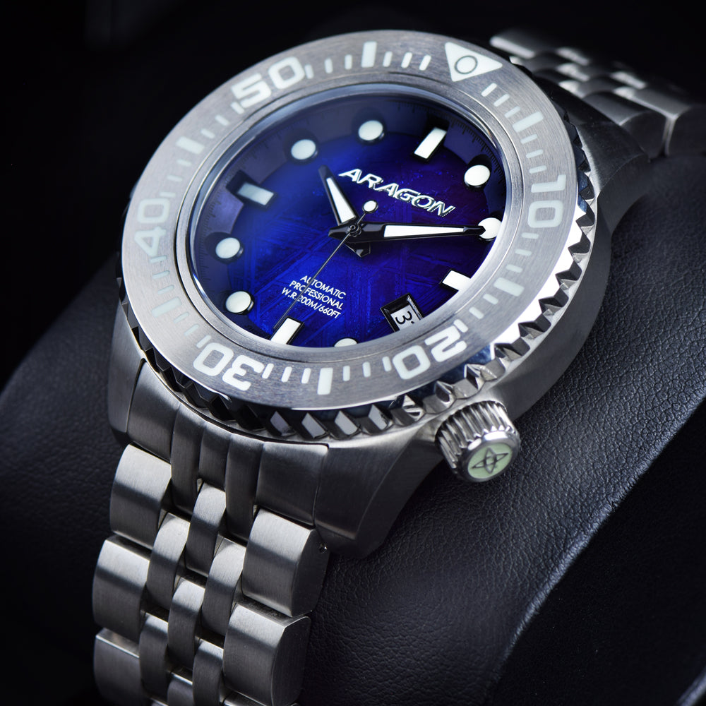 EVO Meteorite Swiss Automatic Limited Edition Meteorite Dial - Blue | Dark Blue 