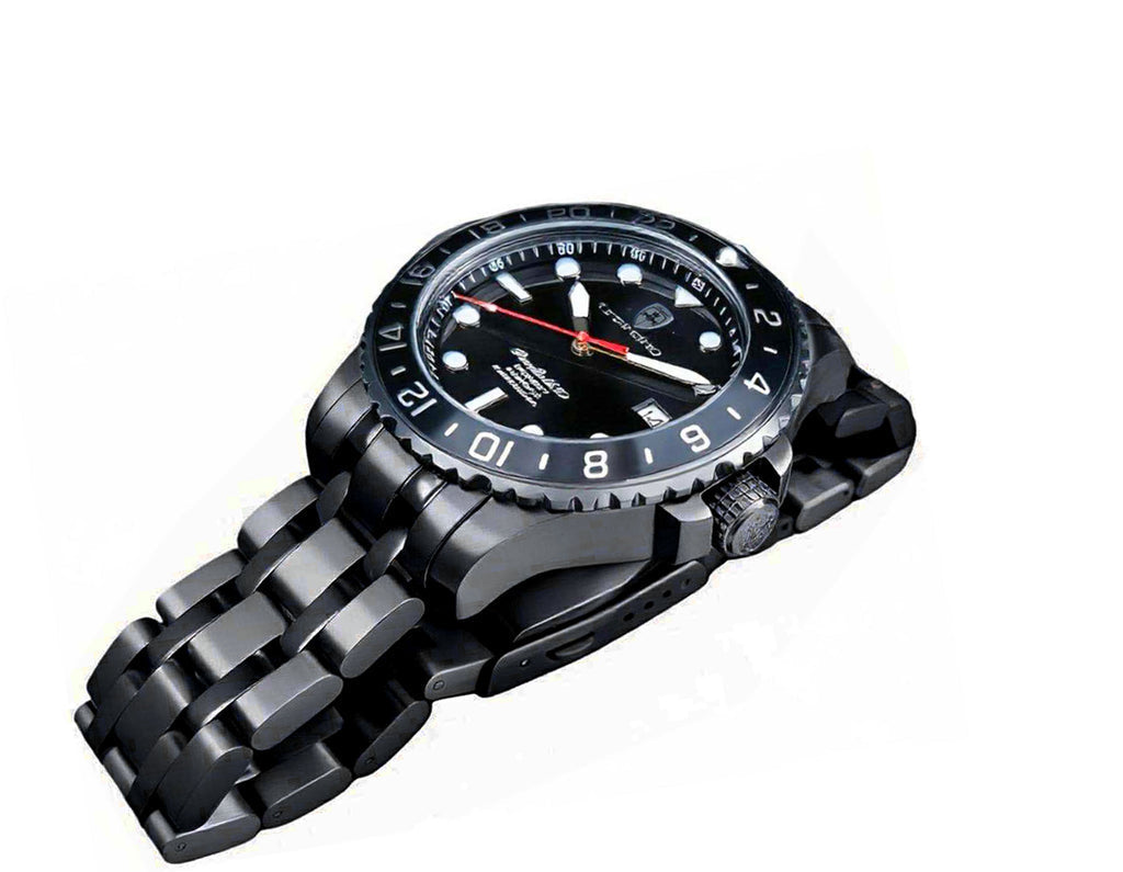 TIME BOLD- X6 BLACK/BLACK | Black Dial
