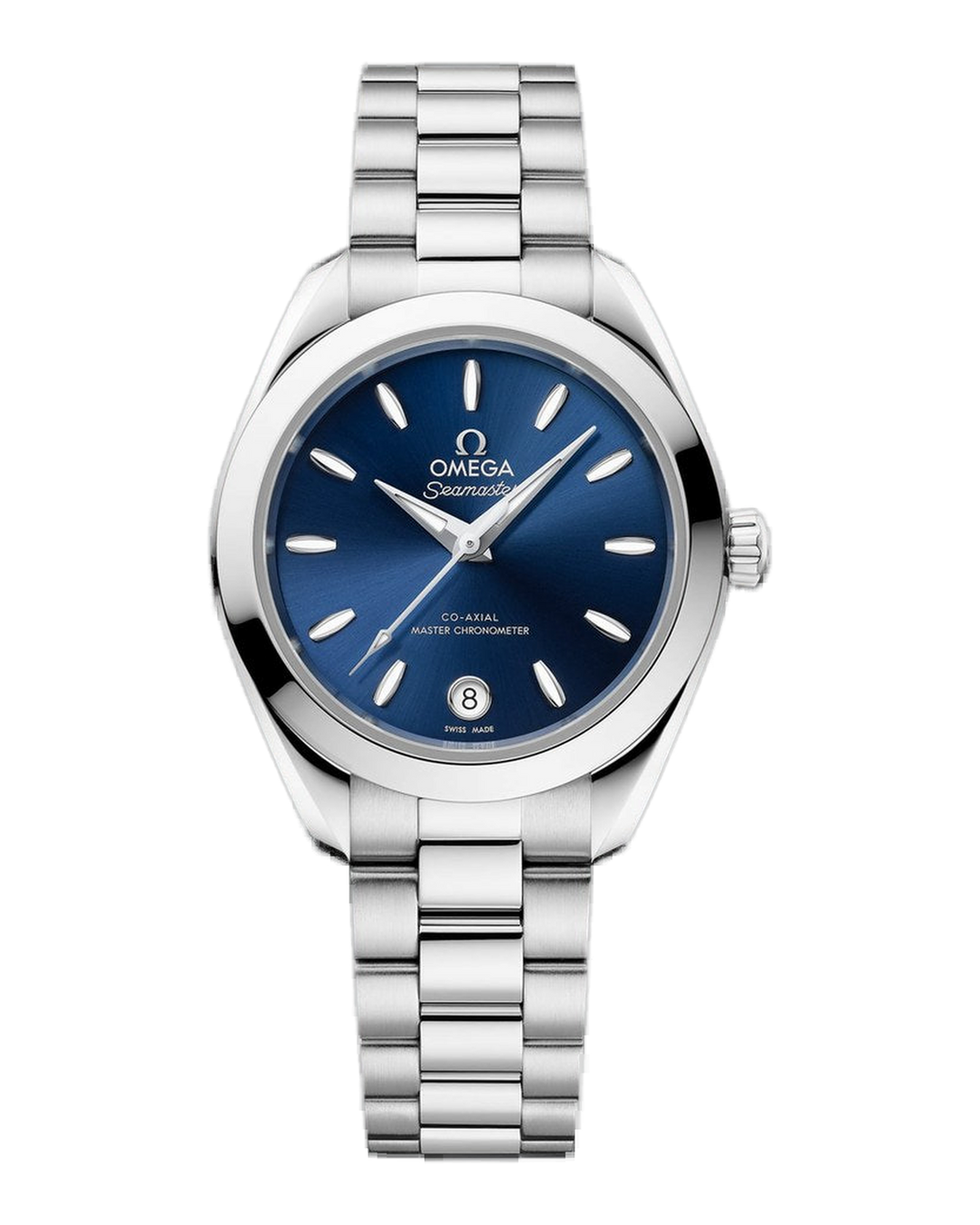 Seamaster Aqua Terra 30 mm / Blue Blue Dial