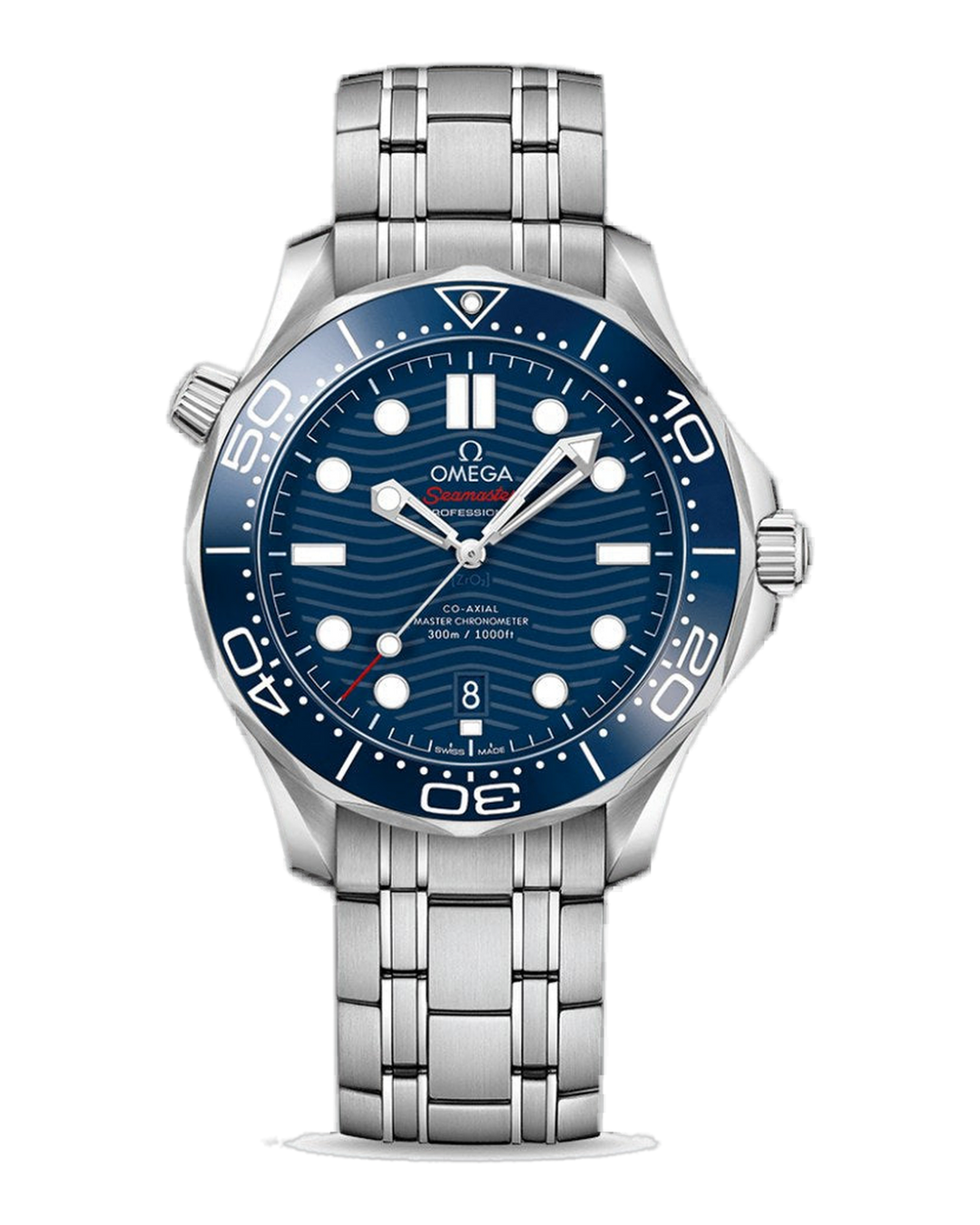 Omega Seamaster Diver 300M Co-Axial Master Chronometer 42mm Blue Dial