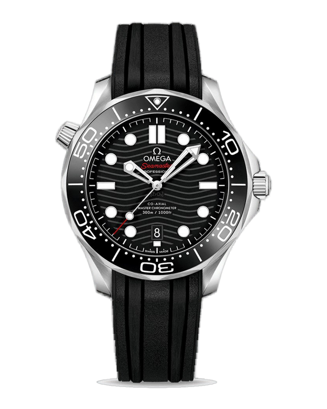 Seamaster Diver 300M Co-Axial Master Chronometer 42mm Black Dial Black Dial