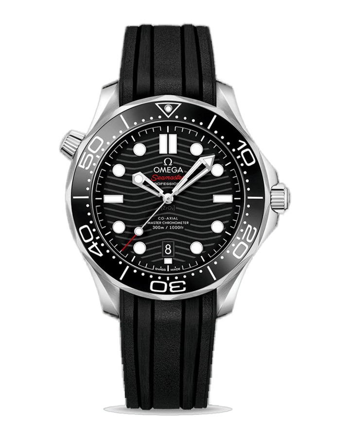 Seamaster Diver 300M Co-Axial Master Chronometer 42mm Black Dial Black Dial