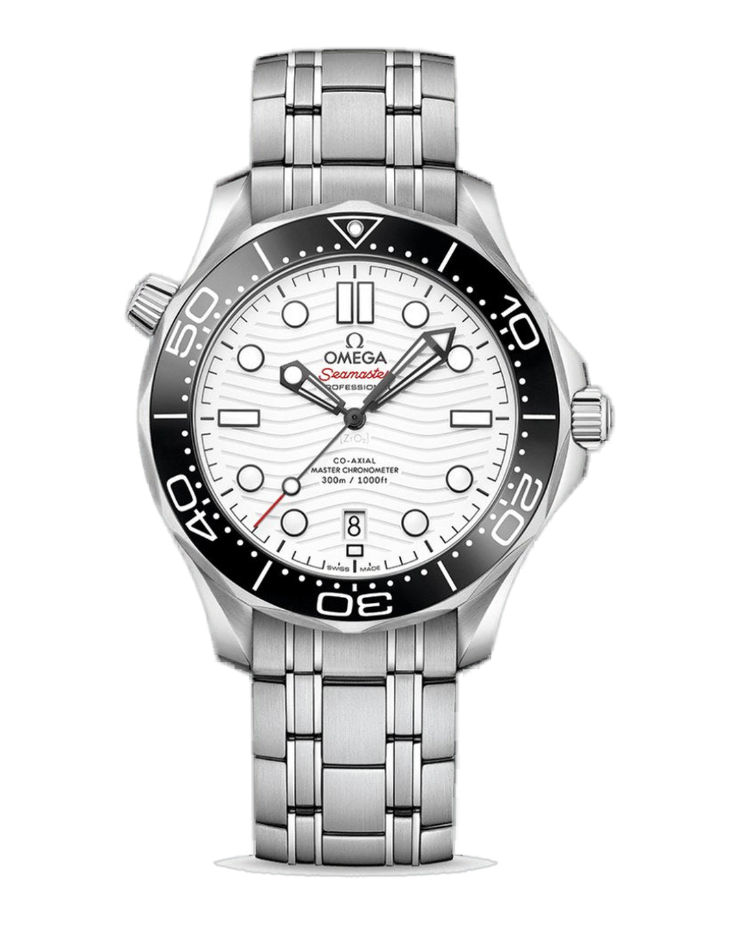 Seamaster Diver 300M Co‑Axial Steel on Steel / White dial White Dial