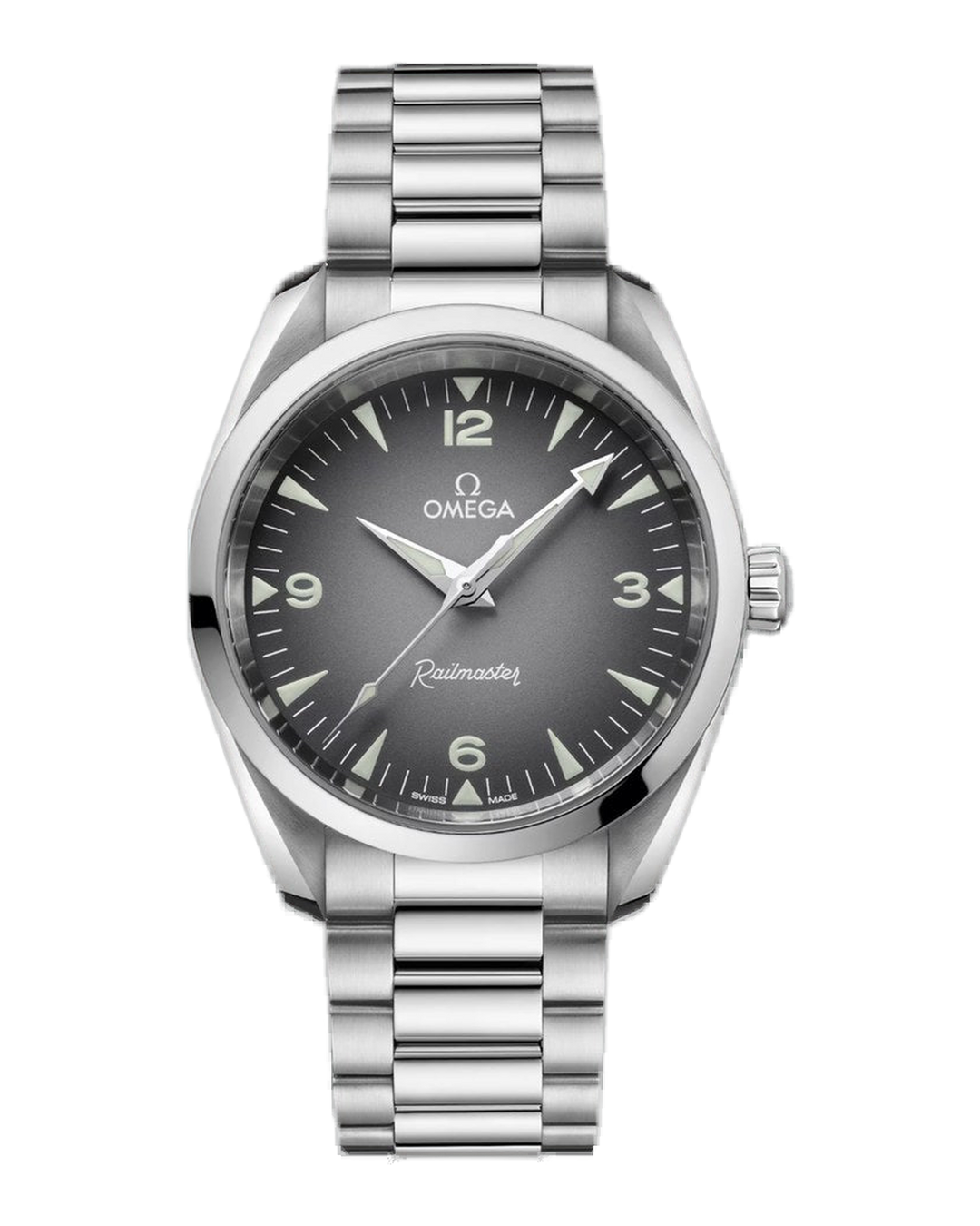 Seamaster Railmaster 38mm Gray Dial