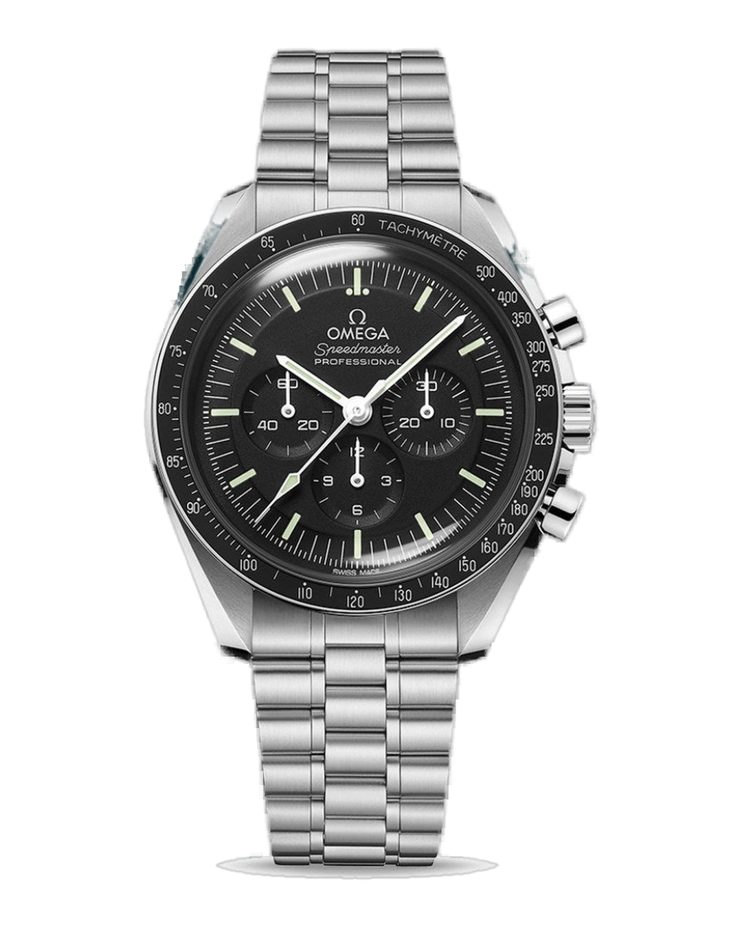 Speedmaster Moonwatch Professional Co-Axial 42mm hesalite glass | Black Dial
