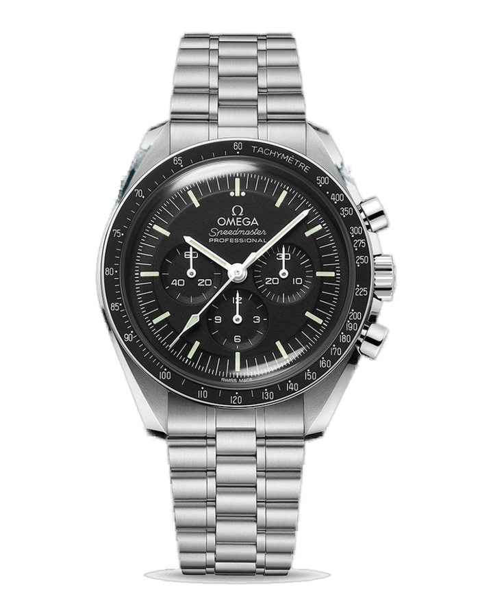 Speedmaster Moonwatch Professional Co-Axial 42mm hesalite glass | Black Dial